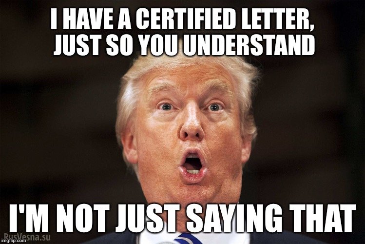 Is a Certified Letter Bad News