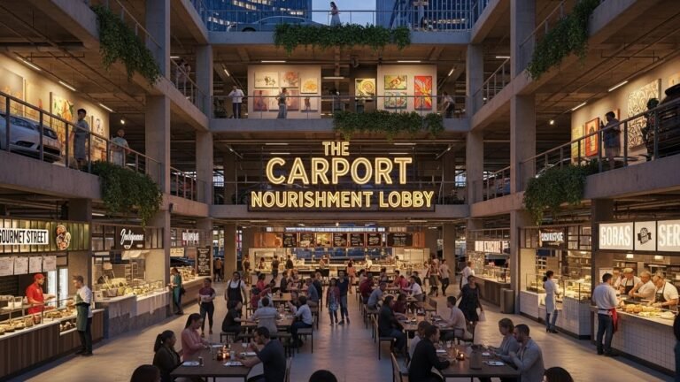 The Carport Nourishment Lobby: A Head Goal for Culinary Brilliance and Urban Culture