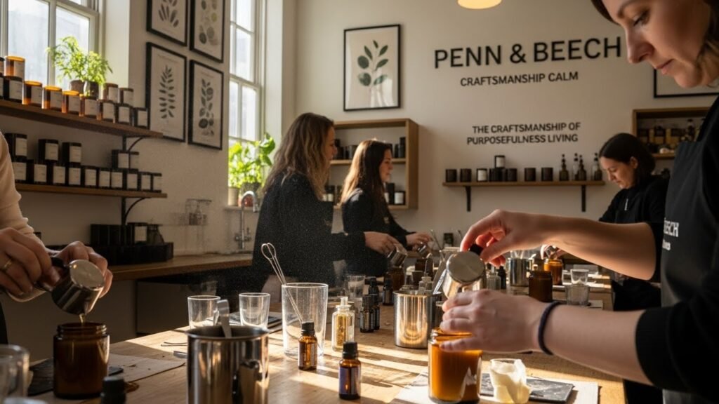 Penn & Beech: Craftsmanship Calm and the Craftsmanship of Purposefulness Living