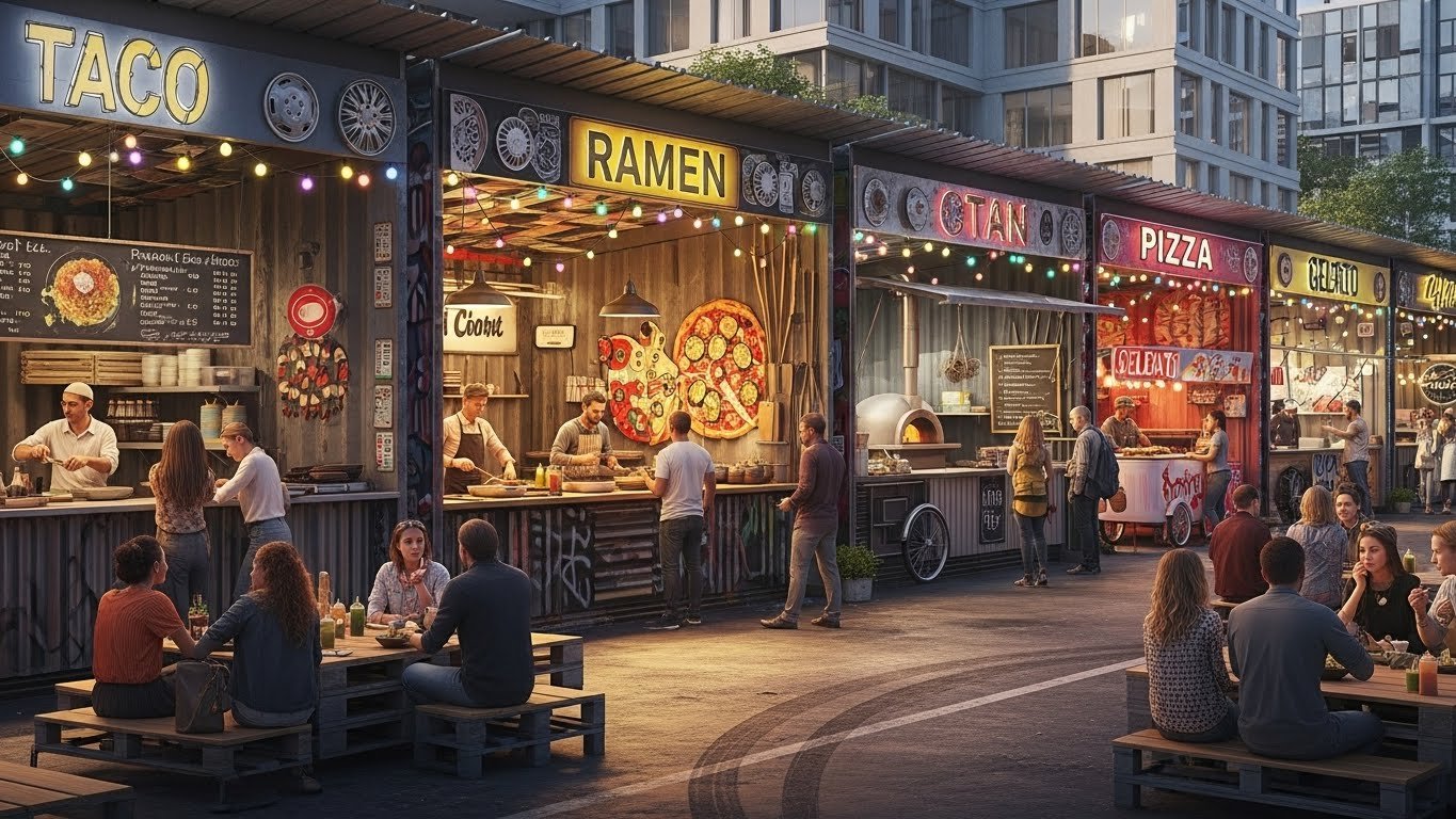 The Carport Nourishment Corridor: A Dynamic Culinary Goal Reclassifying Urban Dining