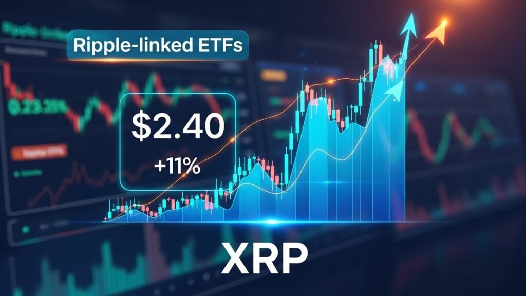 XRP Breaks Out as Ripple-Linked ETFs Record Surging Volumes
