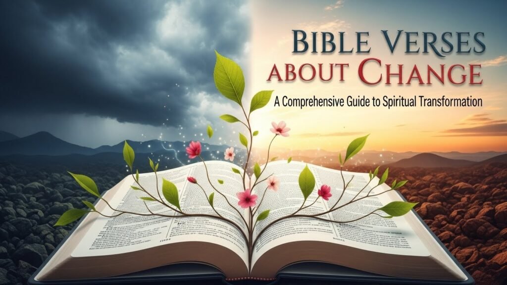 Bible Verses About Change: A Comprehensive Guide to Spiritual Transformation