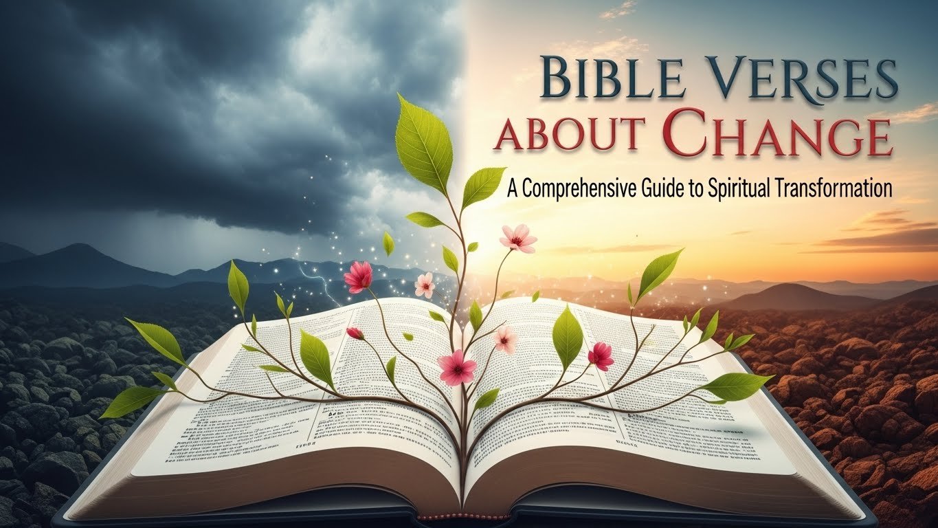 Bible Verses About Change: A Comprehensive Guide to Spiritual Transformation