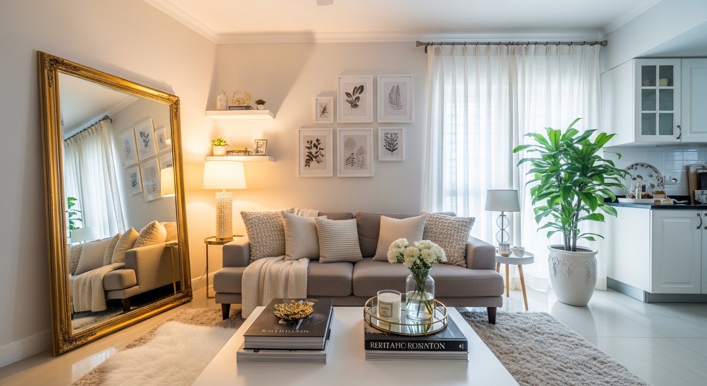 Cheap Ways to Make a 1BHK Look Like a Luxury Flat