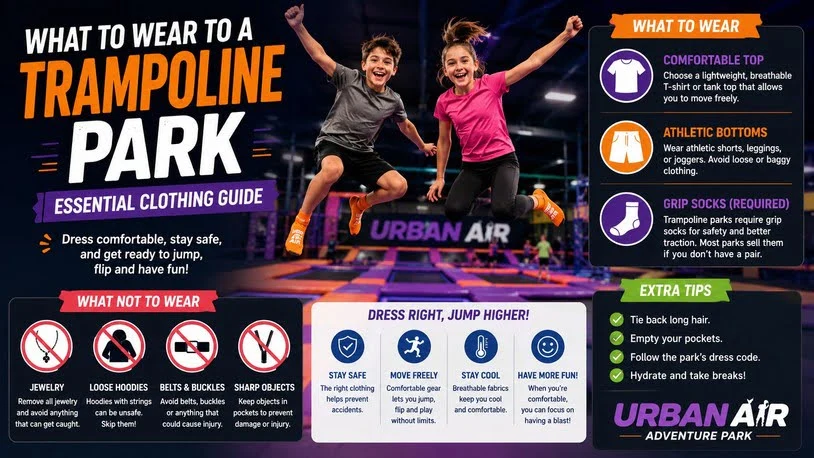 What to Wear to a Trampoline Park: Essential Clothing Guide