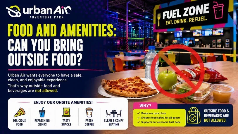 Food and Amenities: Can You Bring Outside Food?