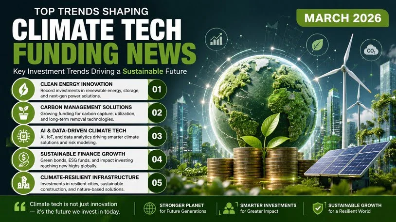 Top Trends Shaping Climate Tech Funding News March 2026