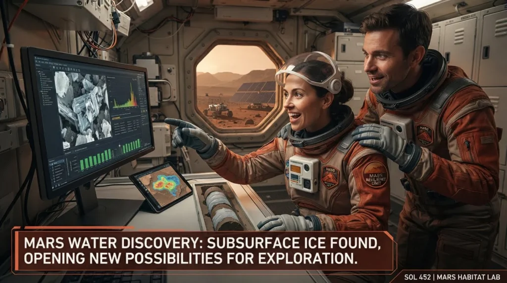 Mars Water Discovery Opens New Possibilities