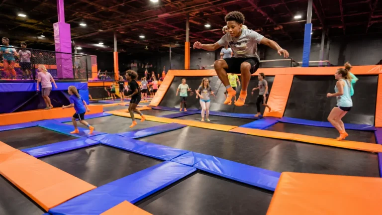 Urban Air Adventure Park indoor trampoline zone