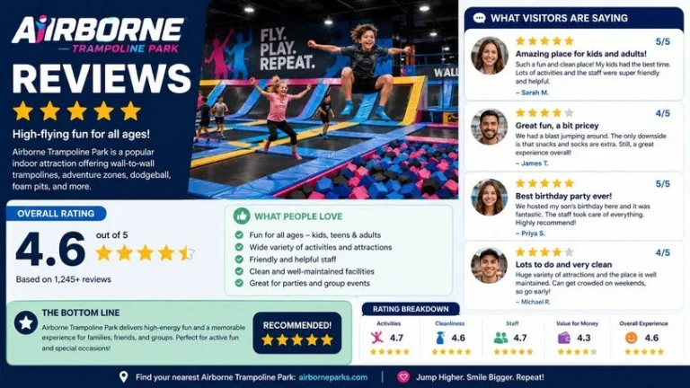 Airborne Trampoline Park Reviews