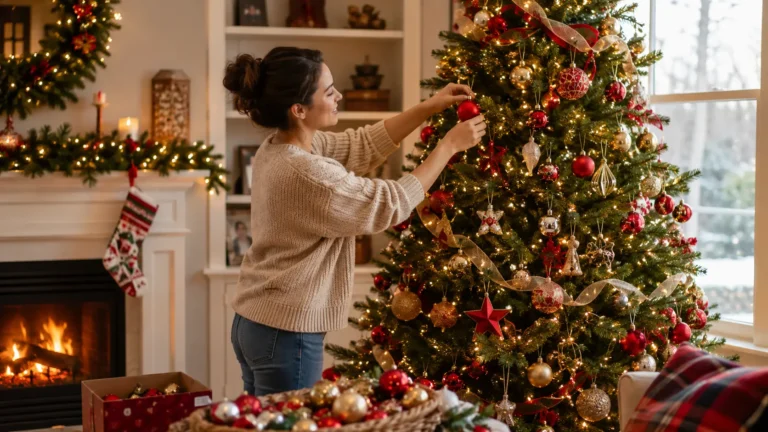 How to Decorate a Christmas Tree