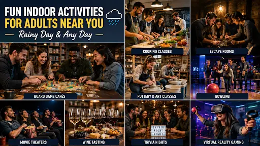 Fun Indoor Activities for Adults Near You