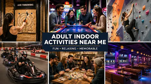 Adult Indoor Activities Near Me